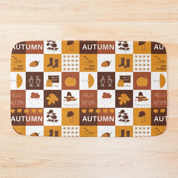 Item preview, Autumn Geometric Square Pattern designed and sold by IrynaAlex.
