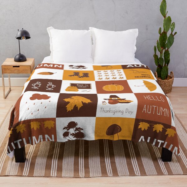 Item preview, Autumn Geometric Square Pattern designed and sold by IrynaAlex.
