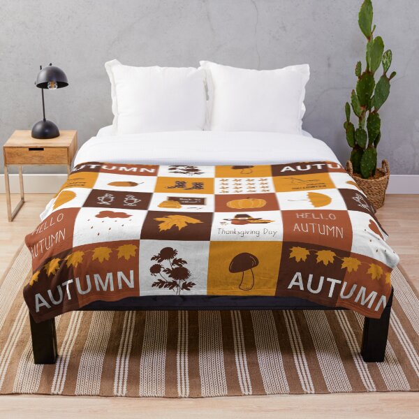 Item preview, Autumn Geometric Square Pattern designed and sold by IrynaAlex.