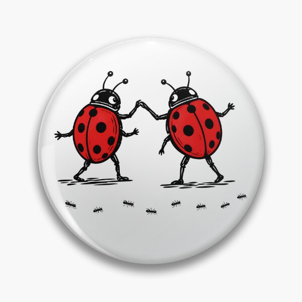 Item preview, Dancing Lady Bugs designed and sold by cabanalunaire.