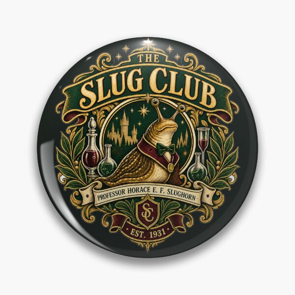Item preview, “The Slug Club” – Vintage Magical Society Crest designed and sold by thebirdbrand.