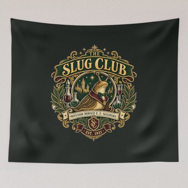 Item preview, “The Slug Club” – Vintage Magical Society Crest designed and sold by thebirdbrand.
