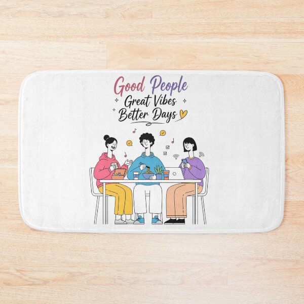 Item preview, Good People Great Vibes Better Days  designed and sold by itxelaraStudio.