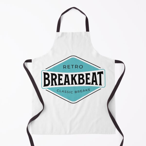 Item preview, BREAKBEAT - Breaks Badge (White) designed and sold by Discothreadz.