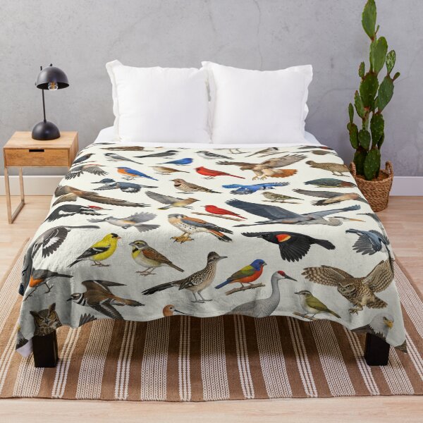 Item preview, Native Birds of Oklahoma Retro Identification Chart designed and sold by kakarikihill.