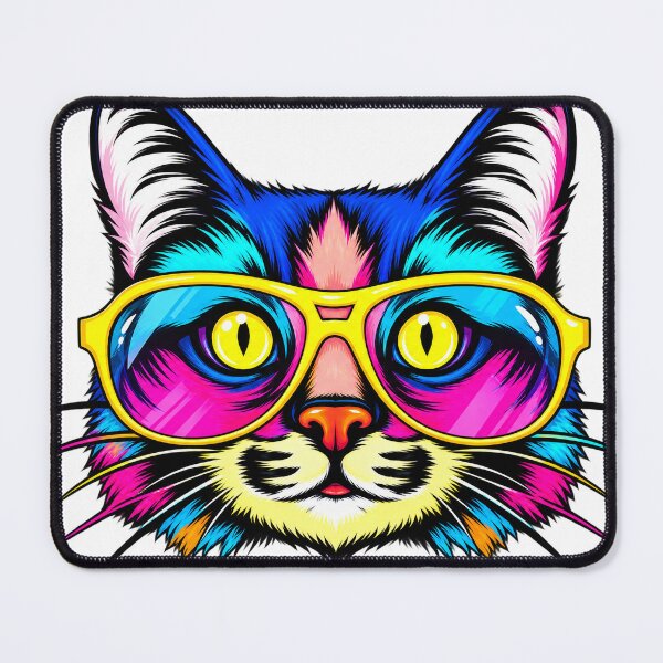 Item preview, cat pop art designed and sold by FritschBryana.