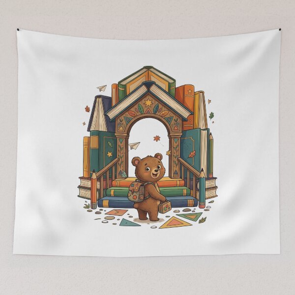 Item preview, Cute Back To School Bear First Day Of School designed and sold by VibranPalette.