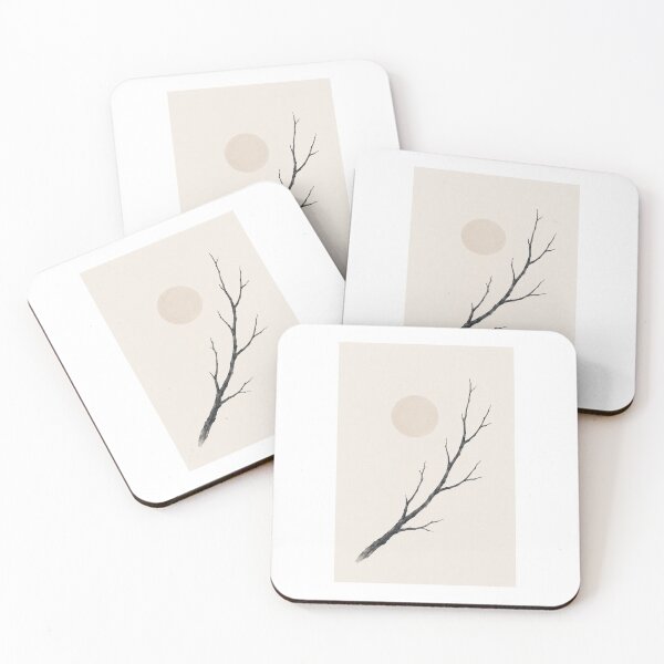 Item preview, Silent Branch | Minimal Nordic Branch Illustration designed and sold by Norvian.