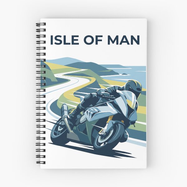 Item preview, Isle of Man TT Vintage Mountain Course Superbike Poster designed and sold by KiwiRider.