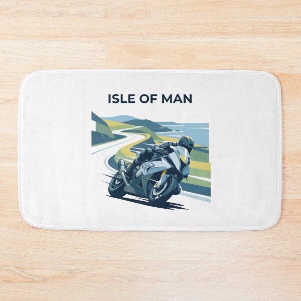 Item preview, Isle of Man TT Vintage Mountain Course Superbike Poster designed and sold by KiwiRider.