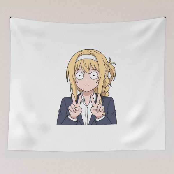 Item preview, Alice Zuberg Sword Art Online Business Outfit Peace Pose designed and sold by Dashsopaner.