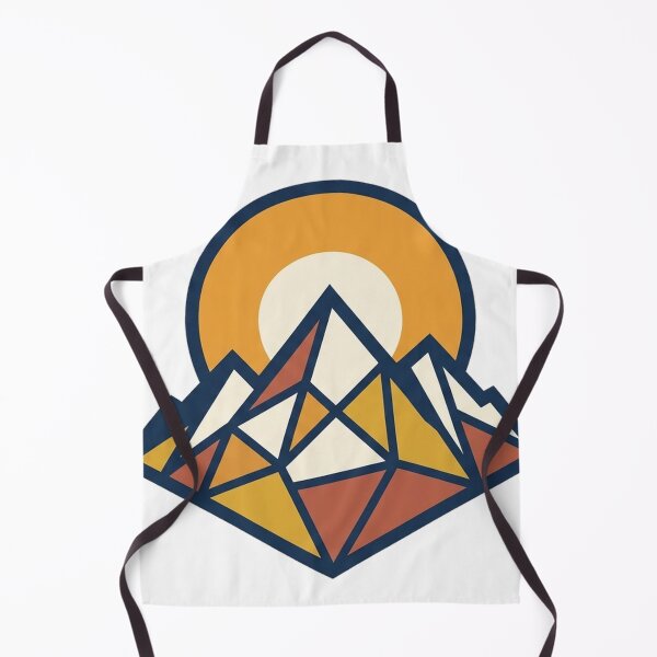 Item preview, Minimalist Geometric Mountain Peak Sticker designed and sold by RoyArt0.
