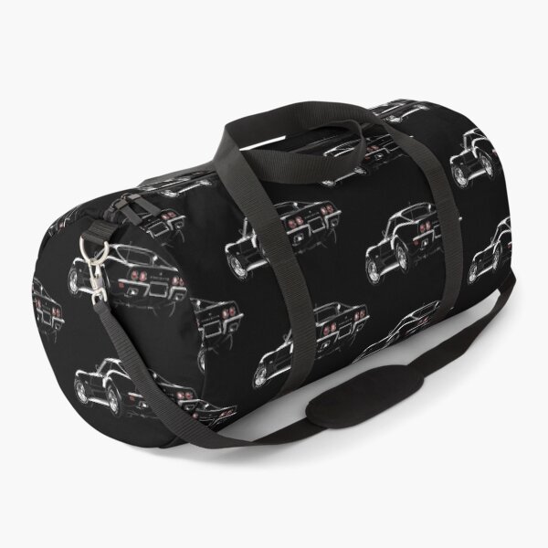 Item preview, 1972 Chevrolet Corvette Stingray – Black C3 Coupe Rear View Art designed and sold by Stinky Lincy's Apparel Company.