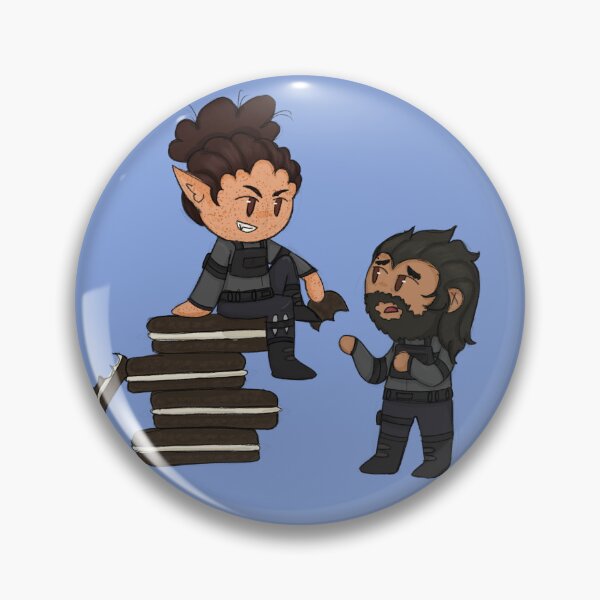Item preview, Assassin Ilene x Lucanis + Oreos designed and sold by Blackwallmytinyhusband.