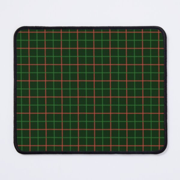 Item preview, Watercolor Christmas Red and Green Check Pattern on Dark Green designed and sold by QuestingPixel.