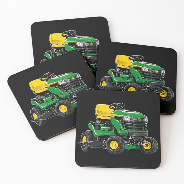 Item preview, John Deere S120 Riding Lawn Tractor – Green & Yellow Mower Art designed and sold by Stinky Lincy's Apparel Company.