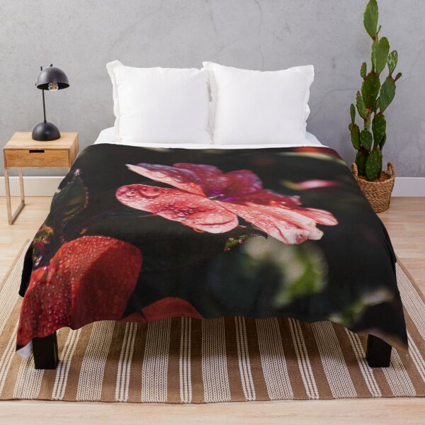 Item preview, Sunlit Flowers with Raindrops Macro Art - Bali designed and sold by AuraInkSC.