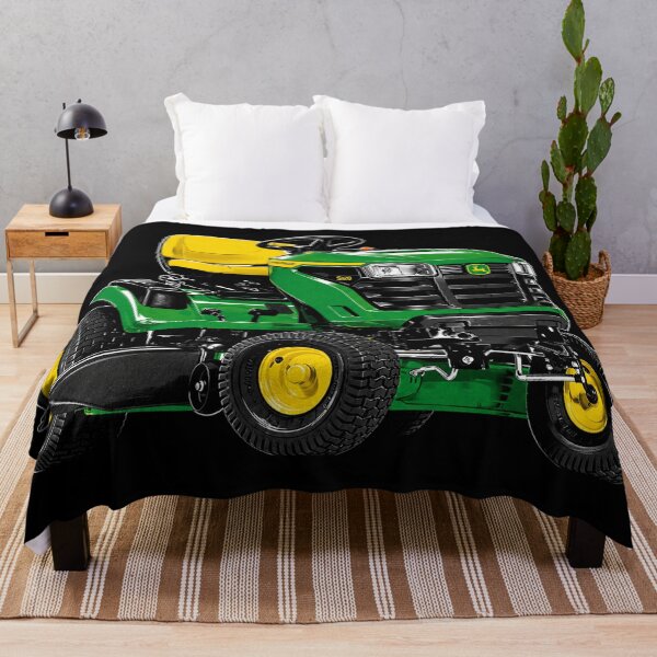 Item preview, John Deere S120 Riding Lawn Tractor – Green & Yellow Mower Art designed and sold by Stinky Lincy's Apparel Company.