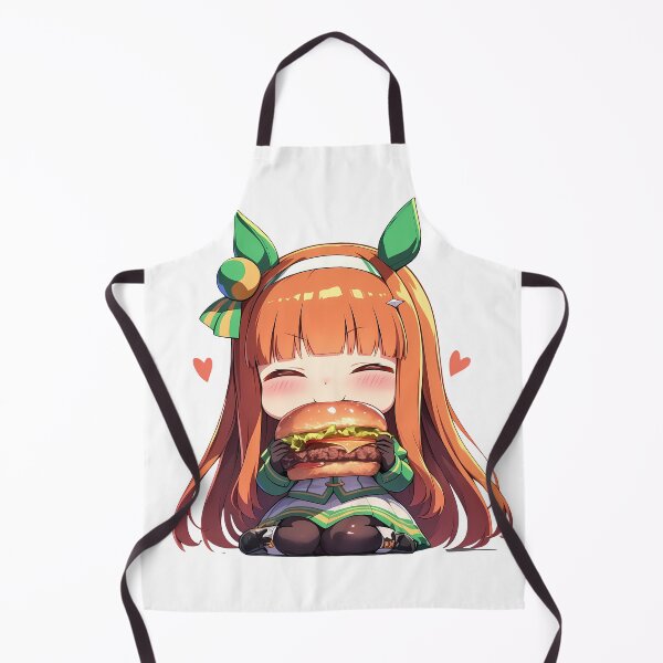 Item preview, Silence Suzuka Uma Musume Pretty Derby Chibi Burger Bliss designed and sold by Dashsopaner.