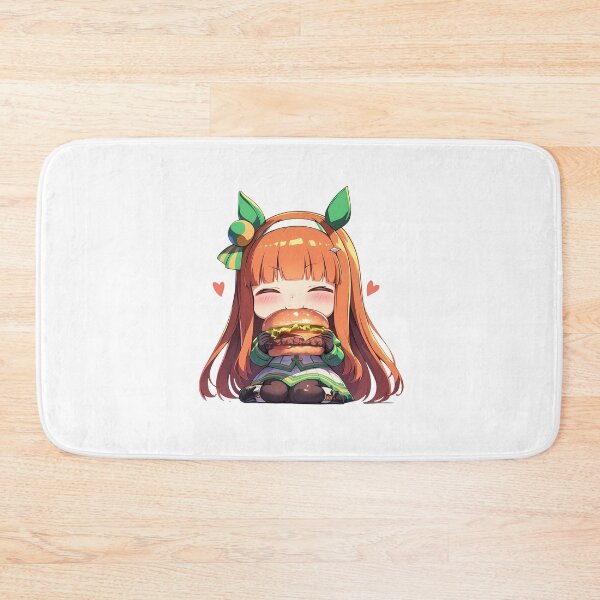 Item preview, Silence Suzuka Uma Musume Pretty Derby Chibi Burger Bliss designed and sold by Dashsopaner.