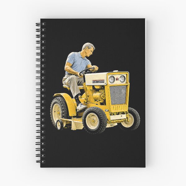 Item preview, Vintage Cub Cadet Garden Tractor Art – Classic Yellow Riding Mower Illustration designed and sold by Stinky Lincy's Apparel Company.