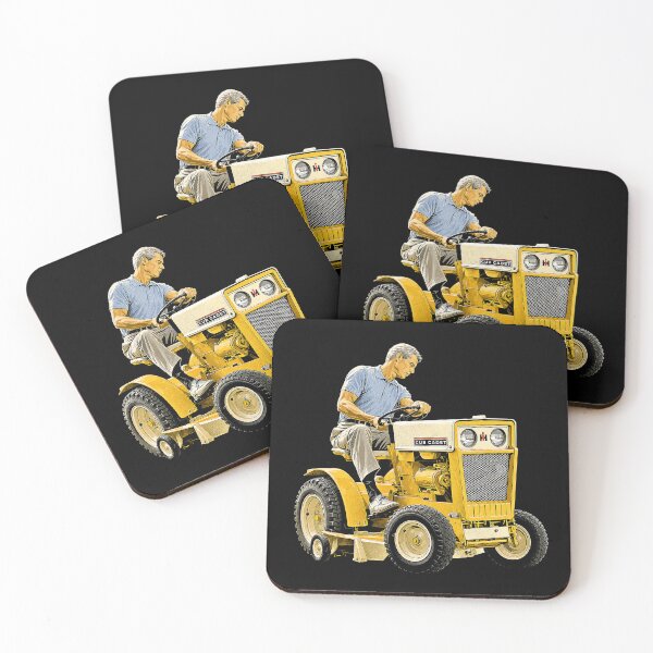 Item preview, Vintage Cub Cadet Garden Tractor Art – Classic Yellow Riding Mower Illustration designed and sold by Stinky Lincy's Apparel Company.
