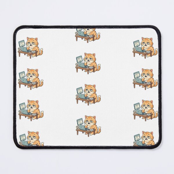 Item preview, Stressed Orange Cat | I Need A Break designed and sold by AidaAviles.