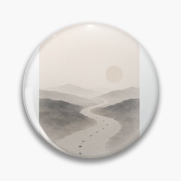 Item preview, Silent Return | Minimal Nordic Path Illustration designed and sold by Norvian.