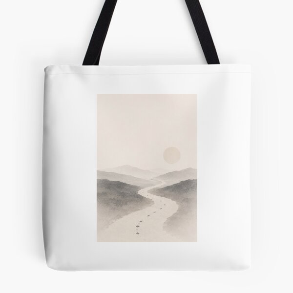 Item preview, Silent Return | Minimal Nordic Path Illustration designed and sold by Norvian.
