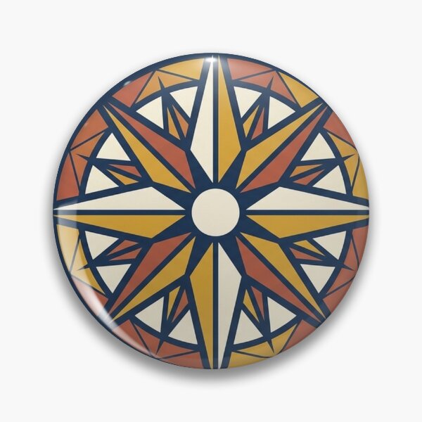 Item preview, Vintage Geometric Compass Sticker designed and sold by RoyArt0.