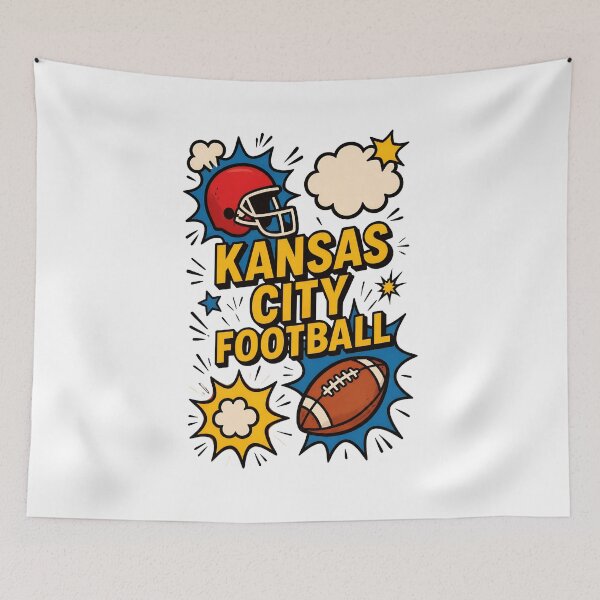 Item preview, Kansas City Football Comic Pop designed and sold by AmyColema57042.