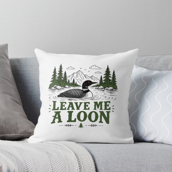 Item preview, Leave Me A Loon designed and sold by cabanalunaire.