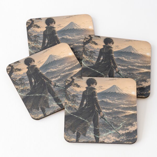 Item preview, Kirito Sword Art Online Mount Fuji Sunset designed and sold by Dashsopaner.
