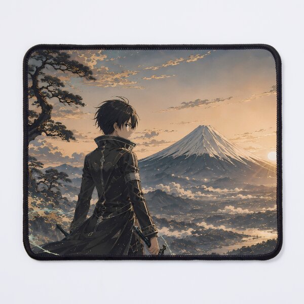 Item preview, Kirito Sword Art Online Mount Fuji Sunset designed and sold by Dashsopaner.