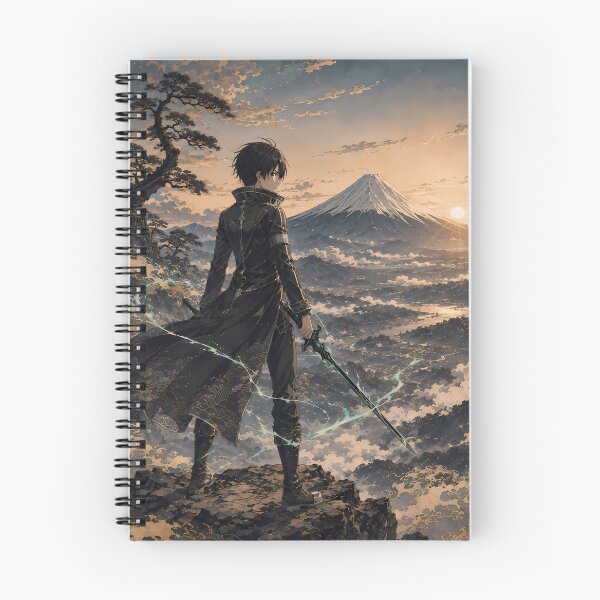 Item preview, Kirito Sword Art Online Mount Fuji Sunset designed and sold by Dashsopaner.