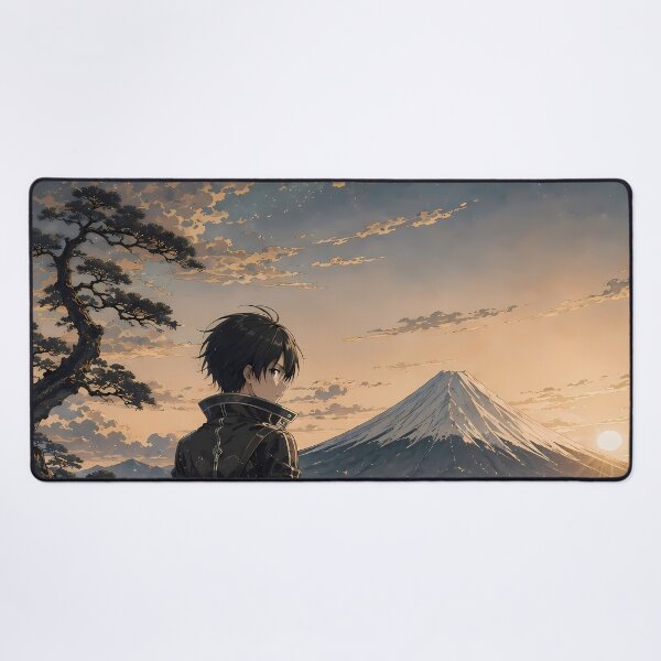 Item preview, Kirito Sword Art Online Mount Fuji Sunset designed and sold by Dashsopaner.