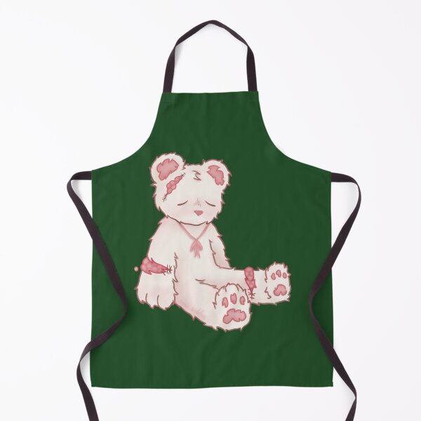 Item preview, Tired Teddybear W Brust Stitches Sticker designed and sold by ForestLibrary.