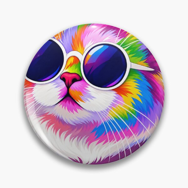 Item preview, Colorful Rainbow Cat designed and sold by FritschBryana.