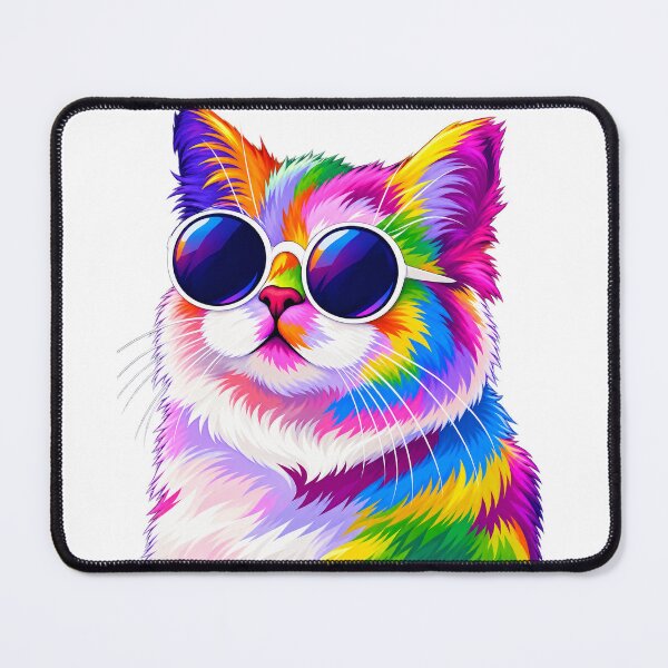 Item preview, Colorful Rainbow Cat designed and sold by FritschBryana.