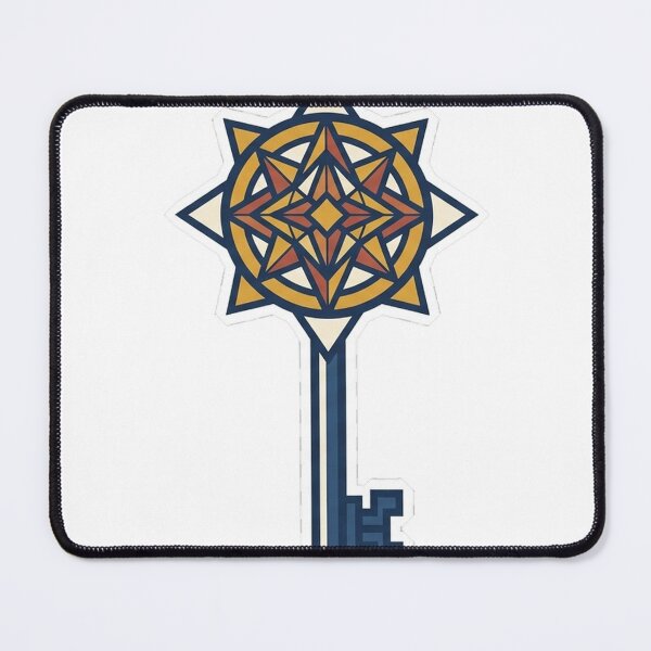 Item preview, Vintage Ornate Key Minimalist Sticker designed and sold by RoyArt0.