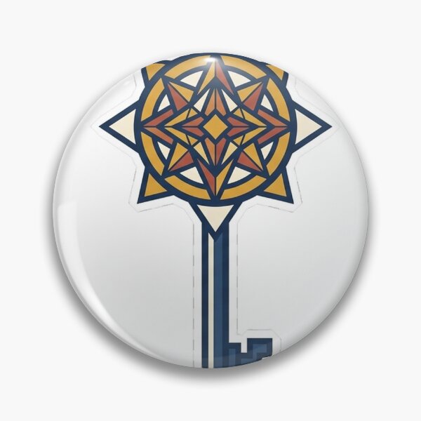 Item preview, Vintage Ornate Key Minimalist Sticker designed and sold by RoyArt0.