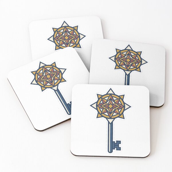 Item preview, Vintage Ornate Key Minimalist Sticker designed and sold by RoyArt0.