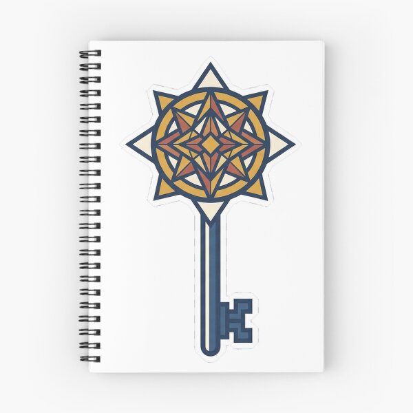 Item preview, Vintage Ornate Key Minimalist Sticker designed and sold by RoyArt0.