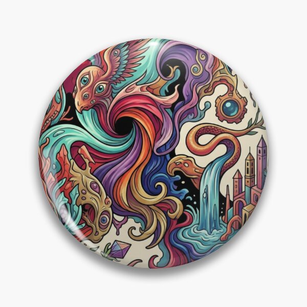 Item preview, Psychedelic Fantasy World designed and sold by M1-brand.