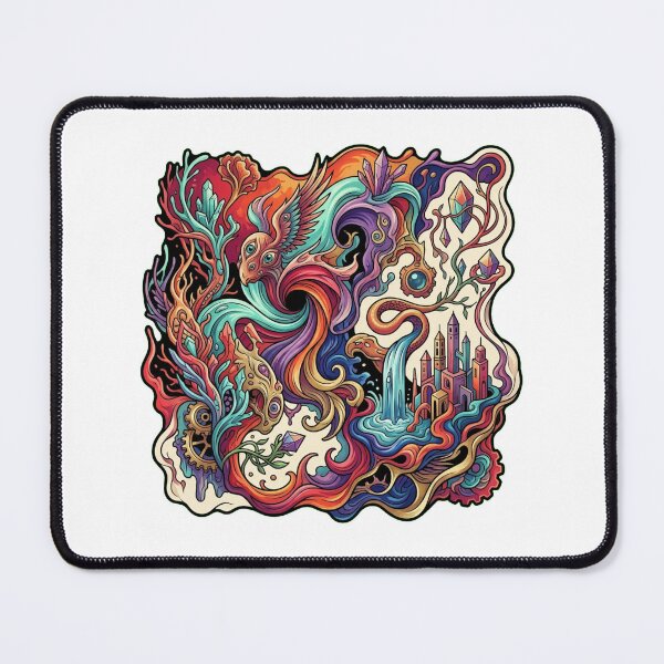 Item preview, Psychedelic Fantasy World designed and sold by M1-brand.