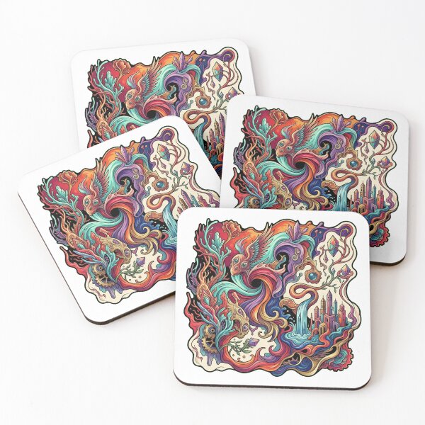 Item preview, Psychedelic Fantasy World designed and sold by M1-brand.