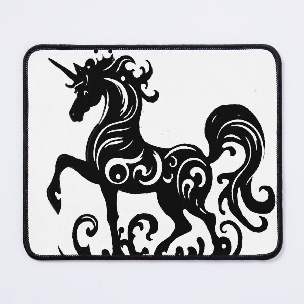 Item preview, Black Unicorn designed and sold by ViaARTfactory.