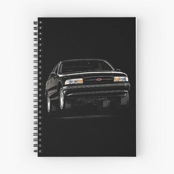 Item preview, Chevrolet Impala SS – Black 90s Muscle Sedan Art designed and sold by Stinky Lincy's Apparel Company.