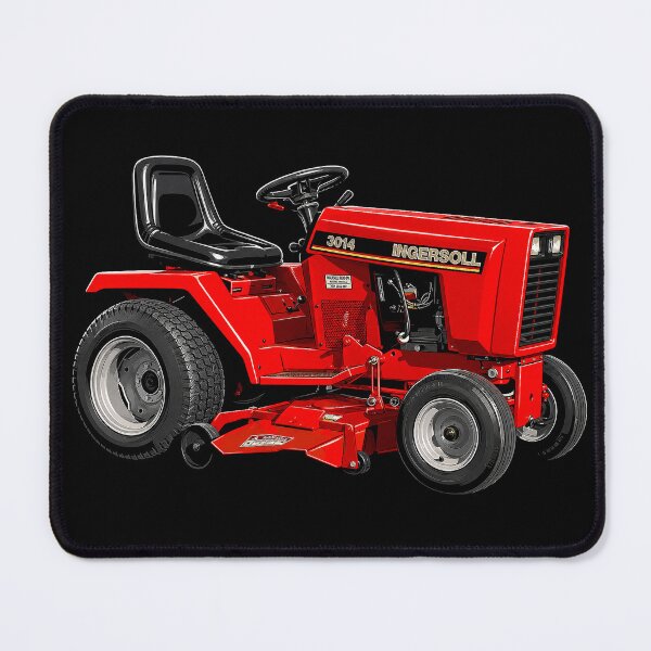 Item preview, Ingersoll 3014 Garden Tractor – Red Vintage Lawn Tractor Art designed and sold by Stinky Lincy's Apparel Company.