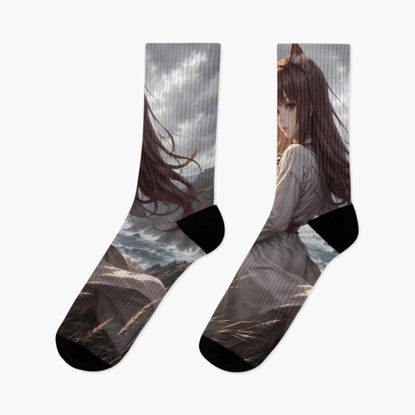 Item preview, Holo Spice and Wolf Stormy Coastal Journey designed and sold by Dashsopaner.